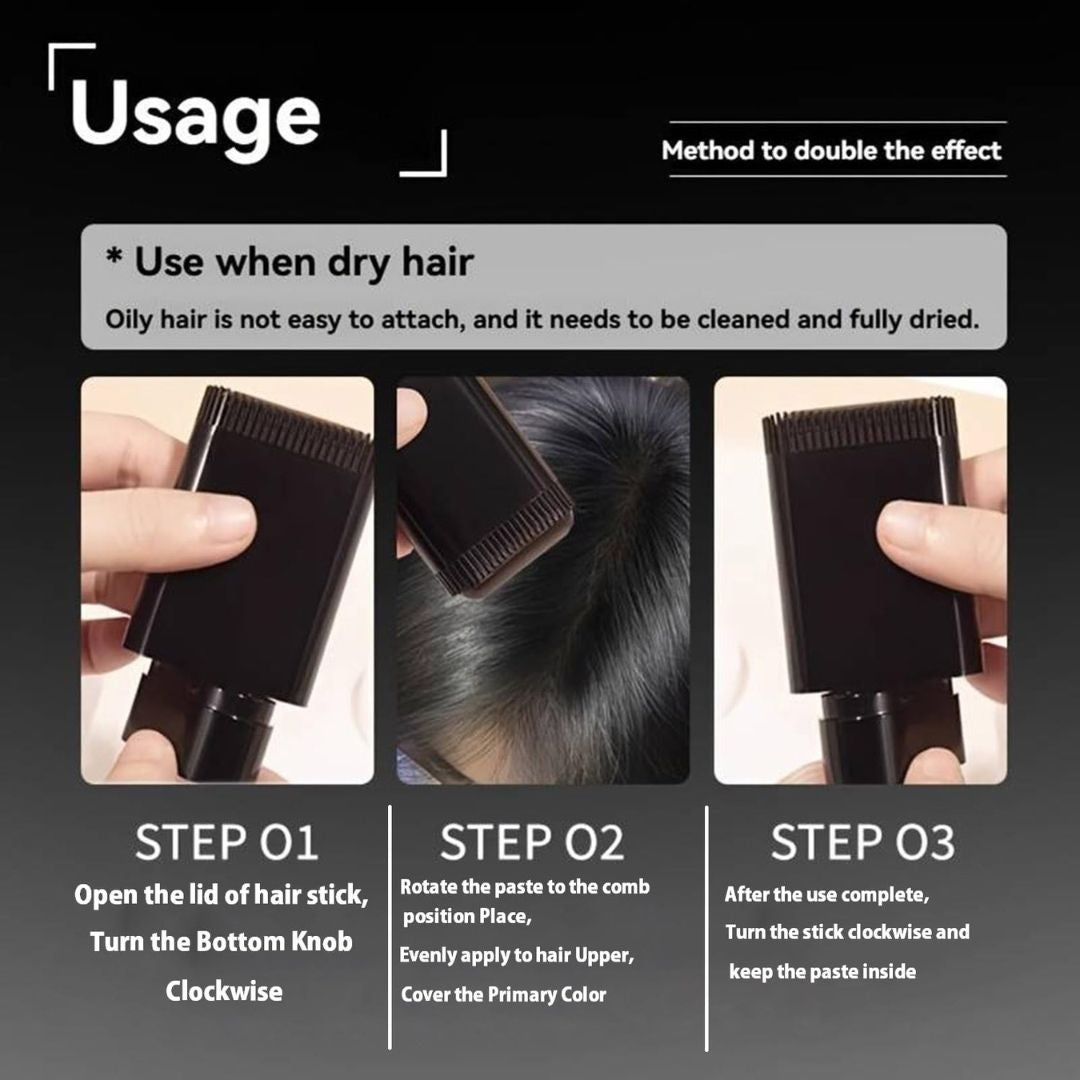 Hair Color Stick 20gm – Simple & Convenient White Hair Cover