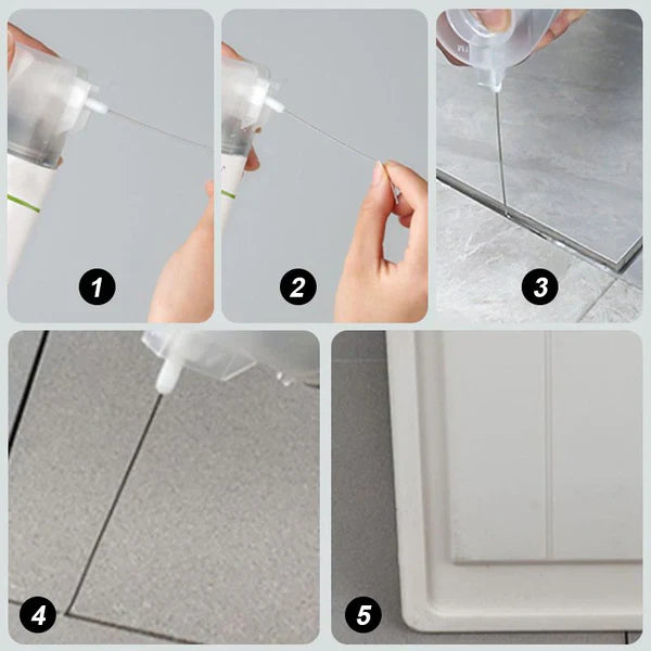 Tile & Grout Protection Spray – Seals, Prevents Stains, and Repels Moisture for a Clean, Fresh Look - ( Pack of 2 )
