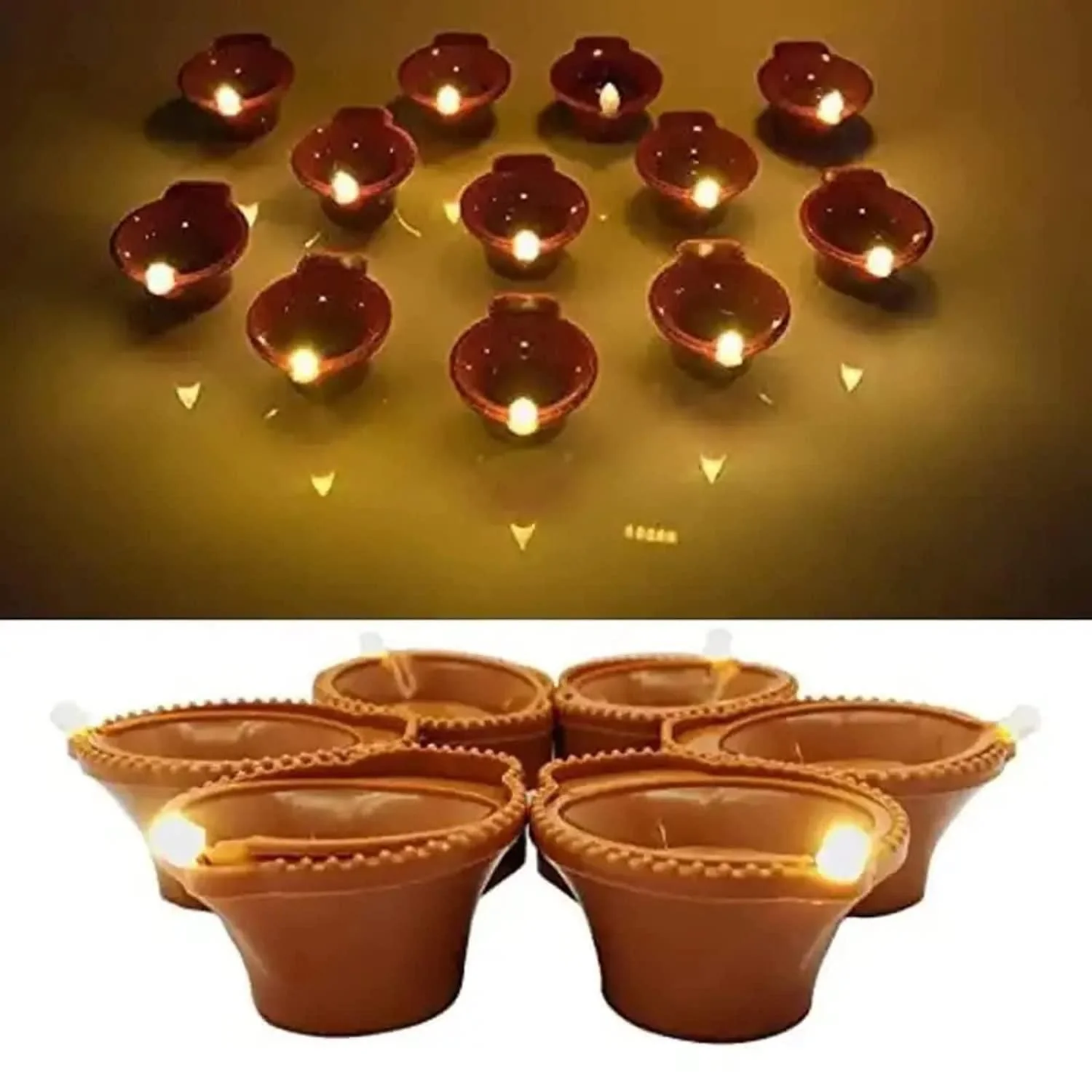 GlowFlow™ - LED Water Sensor Diya