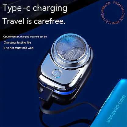 Mini Portable Rechargeable Cordless Electric Shaver for Men – Compact, Travel-Friendly, and Effortless Grooming Anytime, Anywhere