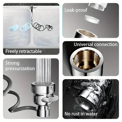 Sink Sprayer Attachment for Faucet – Perfect for Kitchen & Bathroom Use