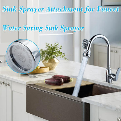 Sink Sprayer Attachment for Faucet – Perfect for Kitchen & Bathroom Use