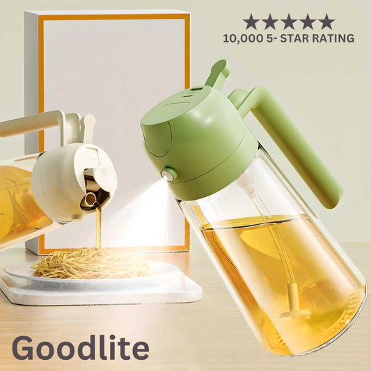 Portable Oil Sprayer for Cooking – Refillable Dispenser for Even Oil Application, Perfect for Air Frying, Baking, Grilling, and More! - 500ml