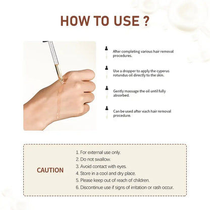 Stop Hair Oil for Permanent Hair Removal – Safe, Natural & Pain-Free Solution (Pack of 1 )