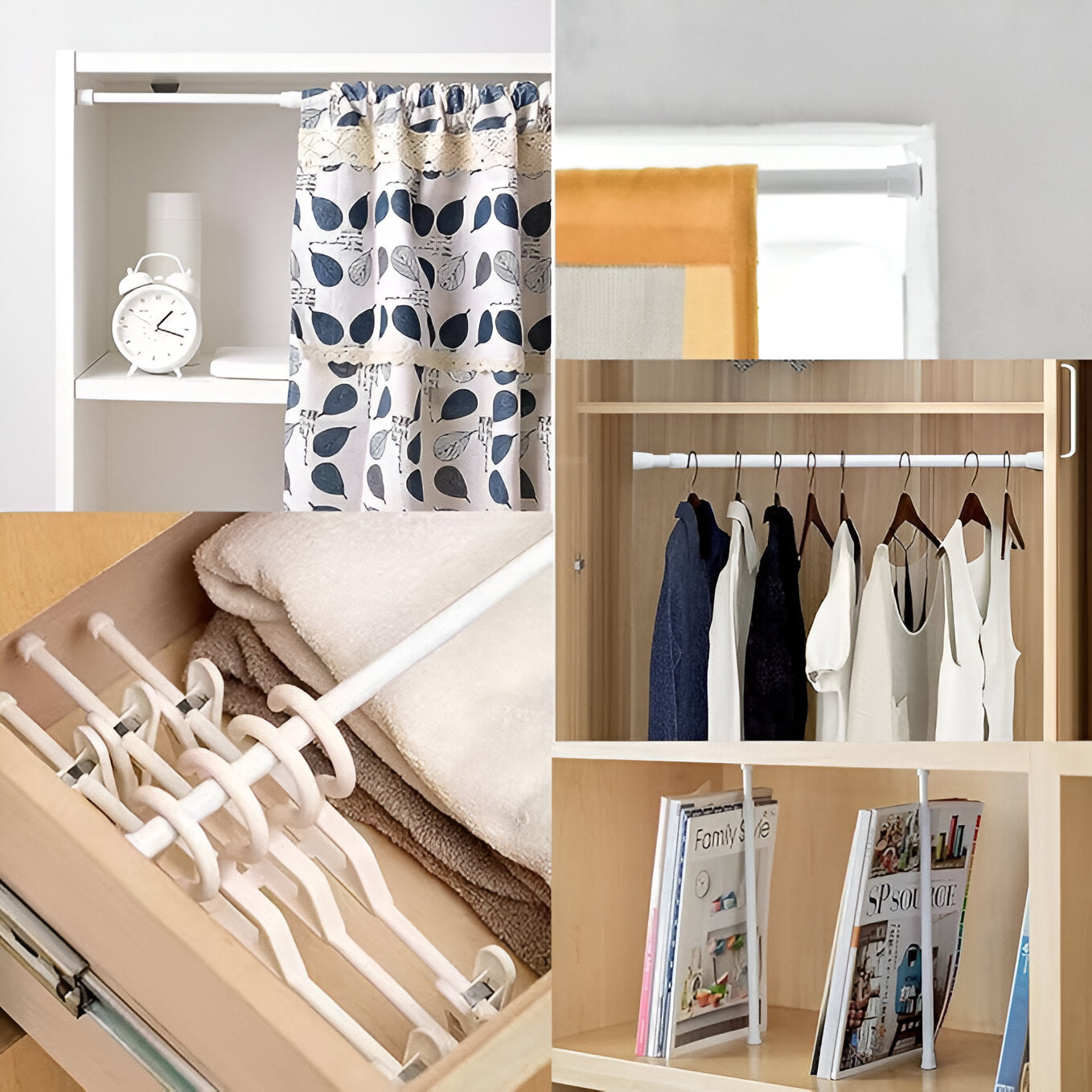 Multifunctional Adjustable Rod: The Smart Choice for Every Home
